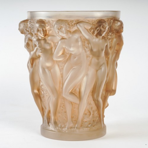 1927 René Lalique - Vase Bacchantes - Verrerie, Cristallerie Style Art Déco