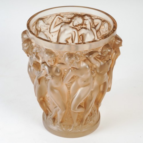 Verrerie, Cristallerie  - 1927 René Lalique - Vase Bacchantes