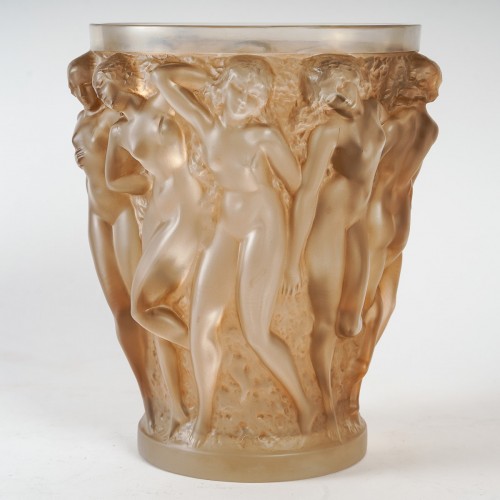 Art Déco - 1927 René Lalique - Vase Bacchantes
