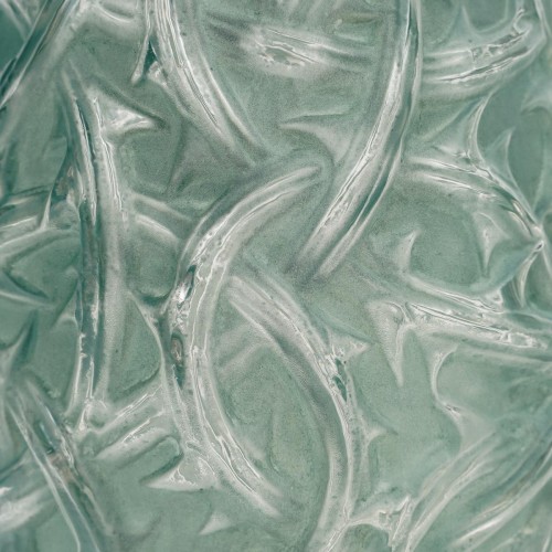 1921 René Lalique - Vase Ronces - Verrerie, Cristallerie Style Art nouveau