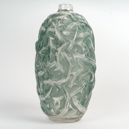 Antiquités - 1921 René Lalique - Vase Ronces Frosted