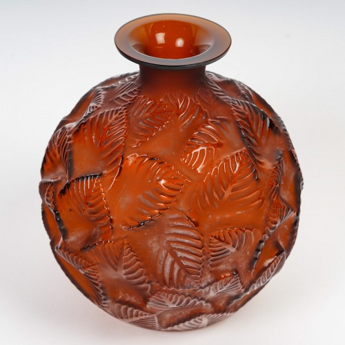 Verrerie, Cristallerie  - 1926 René Lalique - Vase Ormeaux