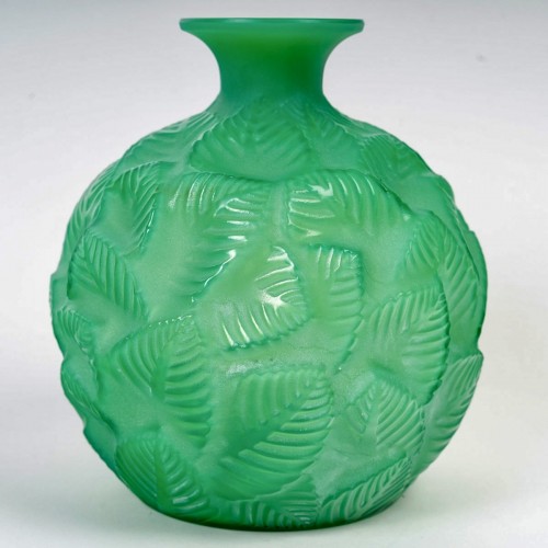 1926 René Lalique - Vase Ormeaux - Art Déco