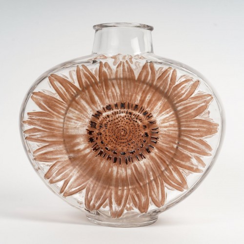 Art nouveau - 1913 René Lalique - Vase Soleil