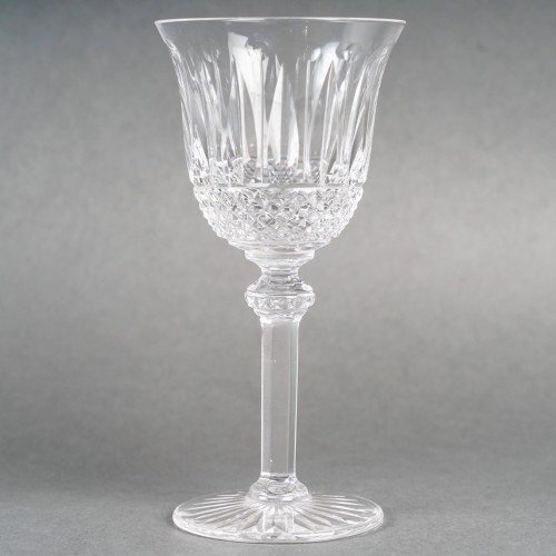 1928 Saint Louis - Set Of  32 Pieces Glasses Tommy  - Glass & Crystal Style Art Déco