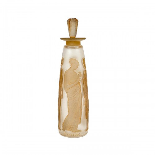 1910 René Lalique - Perfume Bottle Ambre Antique