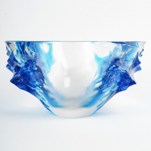 20th century - 1950 Marc Lalique - Bowl Vase Haiti 