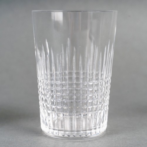 Glass & Crystal  - Baccarat - Set Of Tableware Nancy Clear Crystal - 36 Tumblers