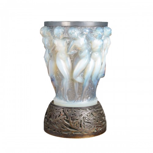 1927 René Lalique Vase Bacchantes