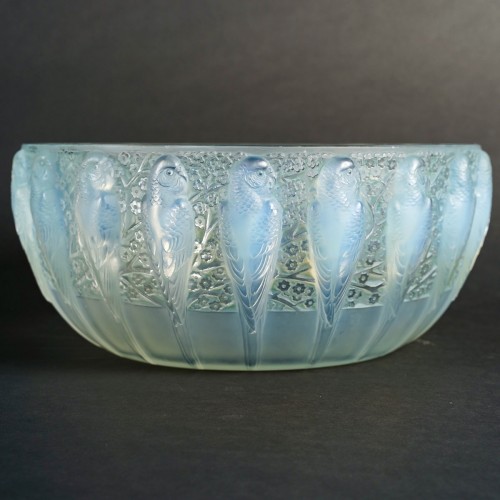 Art Déco - 1931 René Lalique -bowl Perruches
