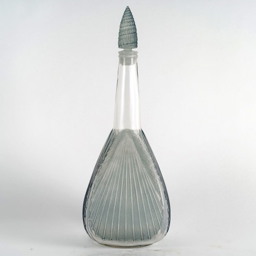 XXe siècle - 1920 René Lalique - Carafe Coquilles