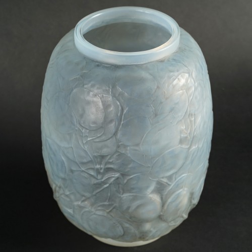 1914 René Lalique - Vase Monnaie du Pape - Verrerie, Cristallerie Style Art Déco