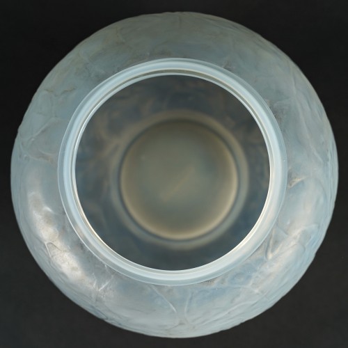 Verrerie, Cristallerie  - 1914 René Lalique - Vase Monnaie du Pape