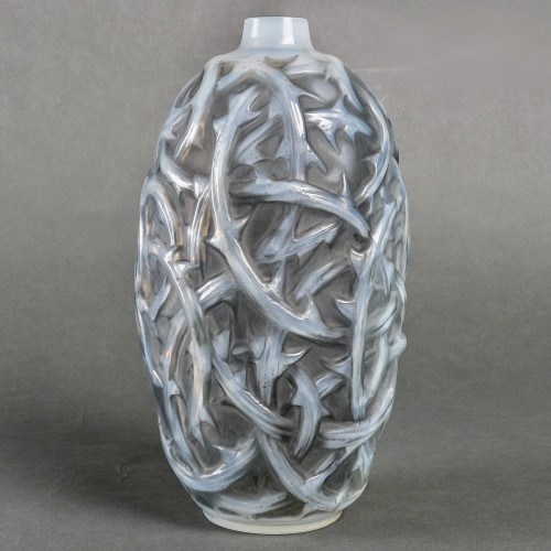 1921 René Lalique - Vase Ronces Cased - 