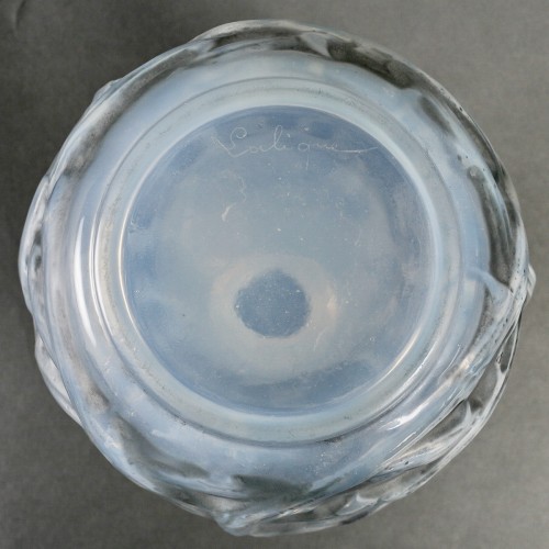 1921 René Lalique - Vase Ronces Cased - Art Déco