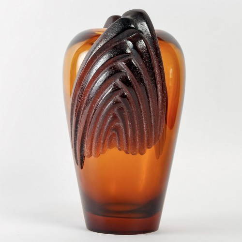 Verrerie, Cristallerie  - Lalique France - Vase Marrakech