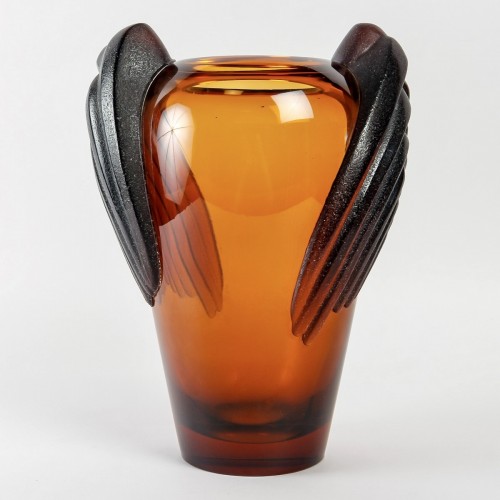 Lalique France - Vase Marrakech - 