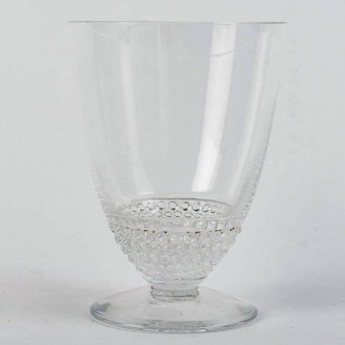 1930 René Lalique - Set Of Tablewares 14 Pieces Glasses Nippon - Art Déco
