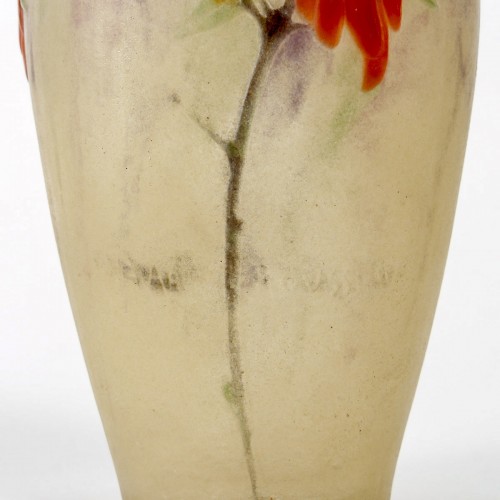 1917 Gabriel Argy Rousseau - Vase Lyciet De Barbarie - Art Déco