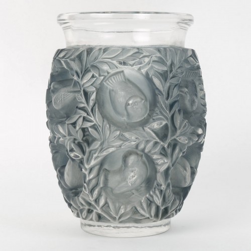 1939 René Lalique - Vase Bagatelle - Glass & Crystal Style Art Déco