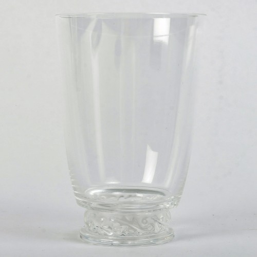 XXe siècle - 1950 Marc Lalique - Service De Gobelets Verres Saint Hubert