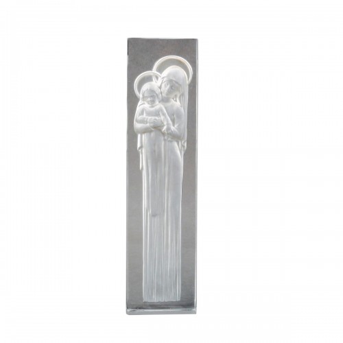 1934 René Lalique - Statue Vierge A l'Enfant (Virgin Madonna Jesus)