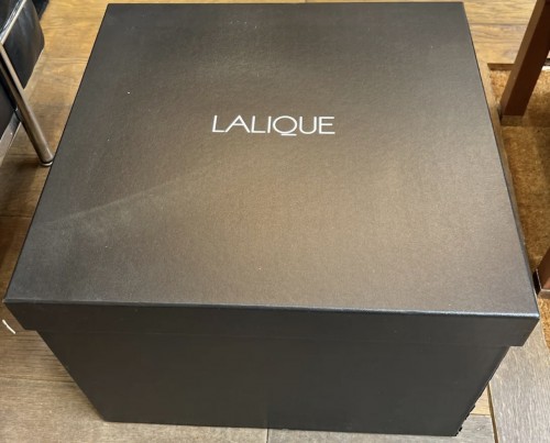 Lalique France - Vase Serpent en coffret - Art Déco