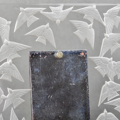 1926 René Lalique - Cadre Hirondelles - Art Déco