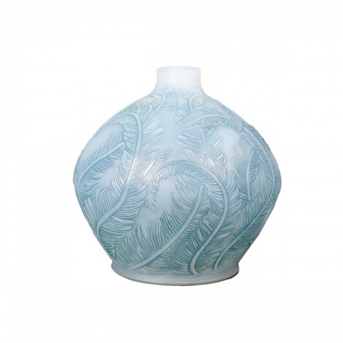 1920 René Lalique - Vase Plumes