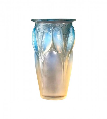 1924 René Lalique - Vase Ceylan