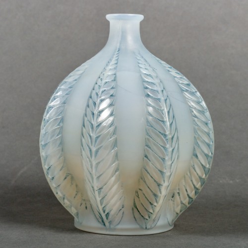 1924 René Lalique - Vase Malines - Verrerie, Cristallerie Style Art Déco