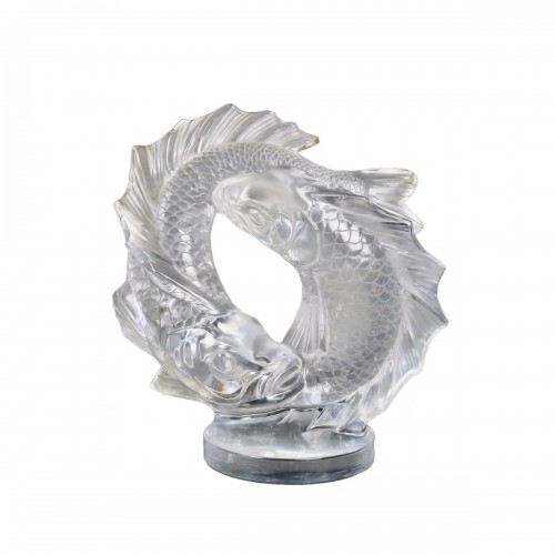 1953 Marc Lalique - Sculpture Two Fishes