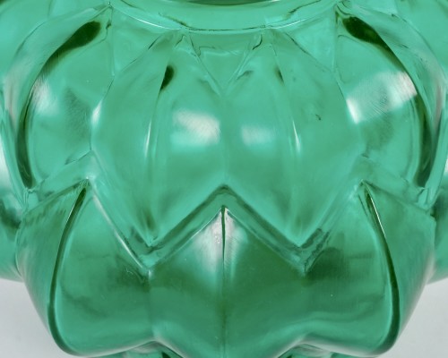 Verrerie, Cristallerie  - 1927 René Lalique - Vase Nivernais