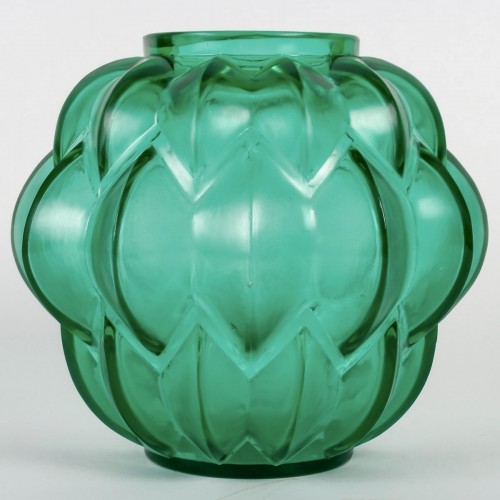 1927 René Lalique - Vase Nivernais - Art Déco