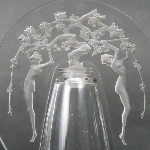 1914 René Lalique - Flacon Tiare "Leurs Ames" Pour d'Orsay - Verrerie, Cristallerie Style Art Déco