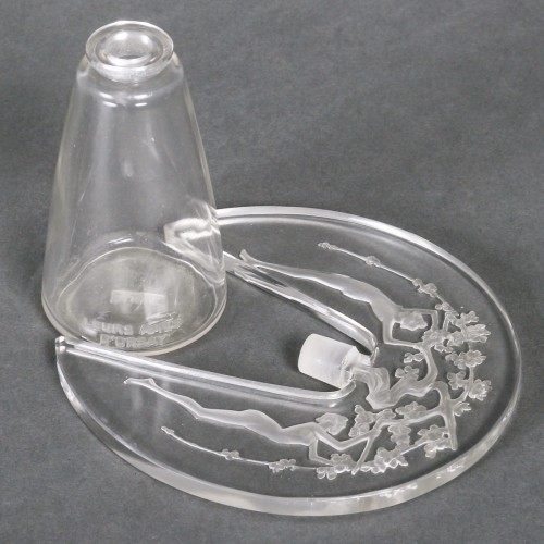Glass & Crystal  - 1914 René Lalique - Perfume Bottle &quot;Leurs Ames&quot; For d&#039;Orsay