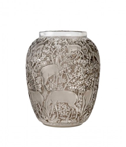 1931 René Lalique - Vase Biches