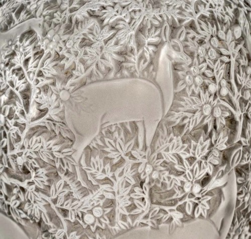 Verrerie, Cristallerie  - 1931 René Lalique - Vase Biches