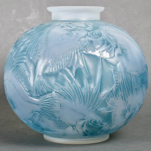 Verrerie, Cristallerie  - 1921 René Lalique - Vase Poissons