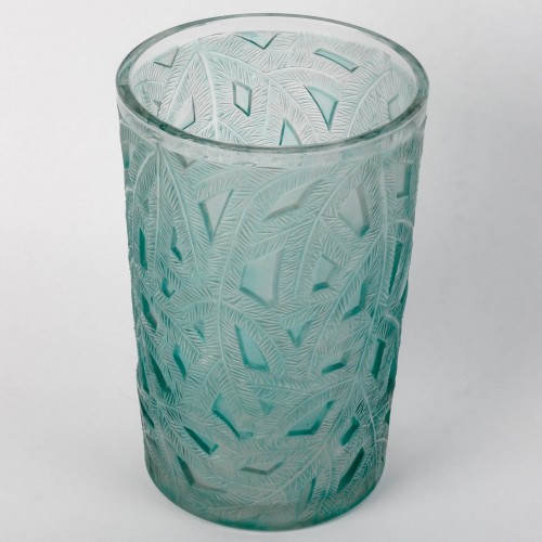 Verrerie, Cristallerie  - 1923 René Lalique - Vase Epicéa
