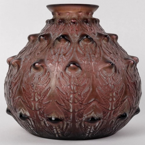 1912 René Lalique - Vase Fougères - Art nouveau