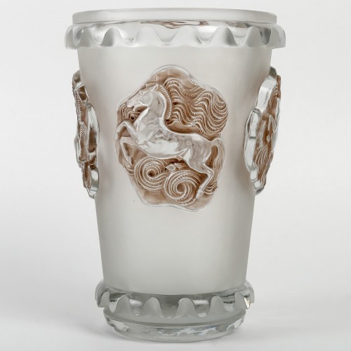 1942 René Lalique - Vase Camargue - Art Déco