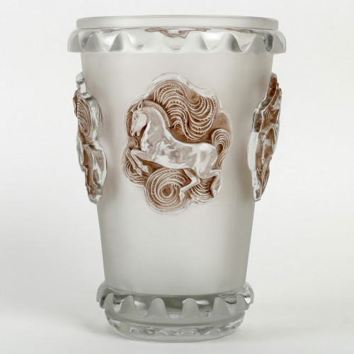 Art Déco - 1942 René Lalique - Vase Camargue