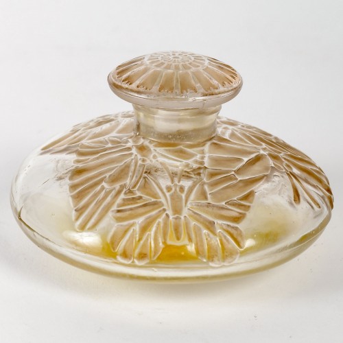 1912 René Lalique - Flacon Misti créé en 1912 pour L.T Piver - Verrerie, Cristallerie Style Art Déco