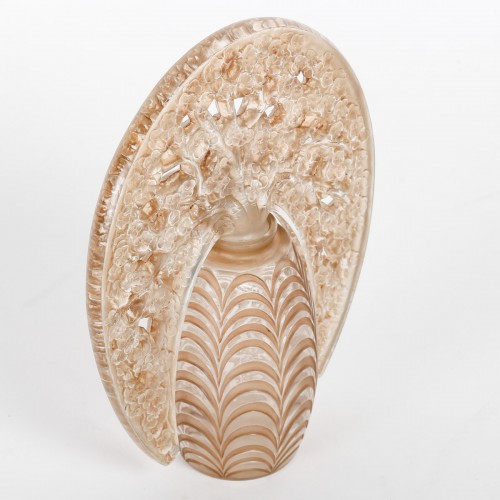 1919 René Lalique - Flacon Tiare « Bouchon fleurs de pommiers » - Verrerie, Cristallerie Style Art Déco