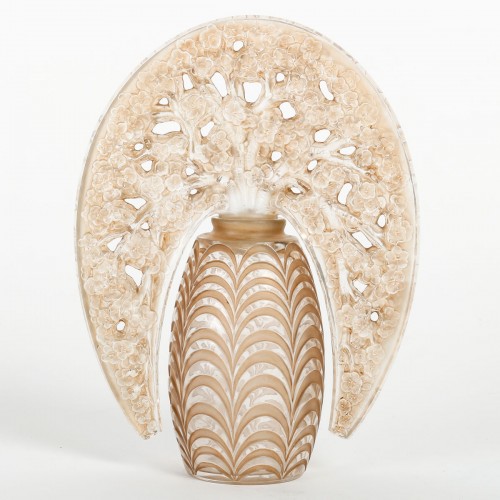 Glass & Crystal  - 1919 René Lalique - Perfume Bottle « Fleurs de Pommiers » Apple Blossom