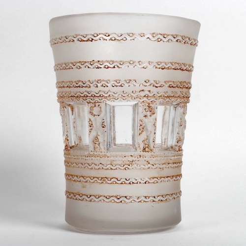 1937 René Lalique - Florence Vase - Glass & Crystal Style Art Déco