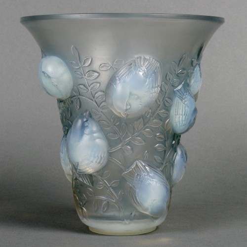 1930 René Lalique - Vase Saint François - Verrerie, Cristallerie Style Art Déco