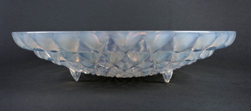 1930 René Lalique - Bowl Rosaces - Glass & Crystal Style Art Déco