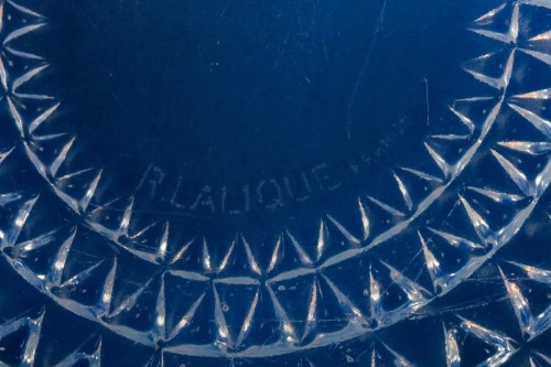 XXe siècle - 1930 René Lalique - Coupe Rosaces